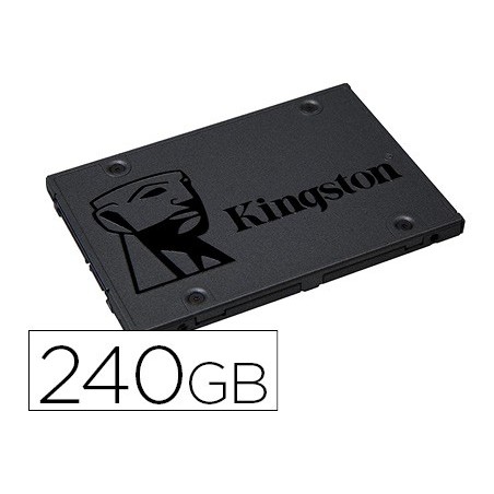 Disco duro ssd kingston 2,5\ interno sa400s37 240 gb