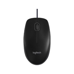 Raton logitech optico b100 usb 800 ppp negro
