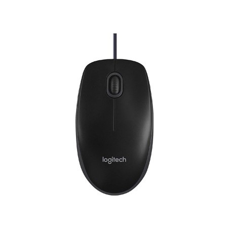 Raton logitech optico b100 usb 800 ppp negro