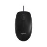Raton logitech optico b100 usb 800 ppp negro