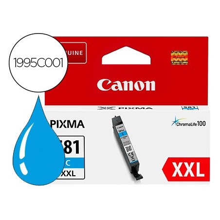 Ink-jet canon 581 xxl ts9550 / ts705 cian 830 paginas