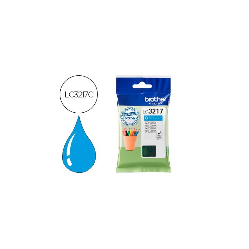 Ink-jet brother lc3217c mfcj6530 / mfc-j6935 cian 550 paginas