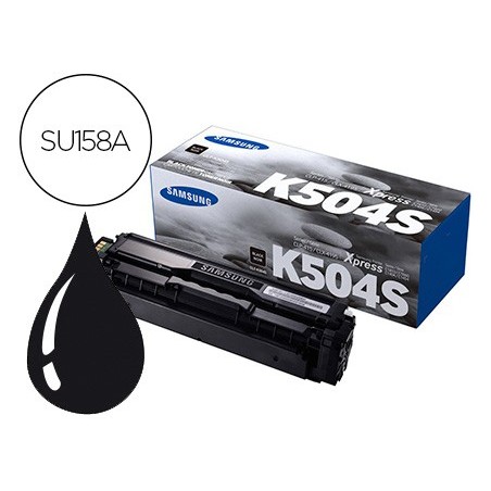 Toner samsung clt-k504s clp-415 / clx-4195 / sl-c1453 / c1454 / sl-c1404 / c1810 negro 2500 paginas