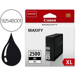 Ink-jet canon pgi 2500 xl maxify ib4050 / mb5050 / mb5155 / mb5350 / mb5450 negro 2500 paginas