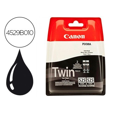 Ink-jet canon pgi 525 pixma ip4950 / ix6550 / mg5350 / mg6150 / mg8150 / mx715 / mx885 / mx892 negro 341