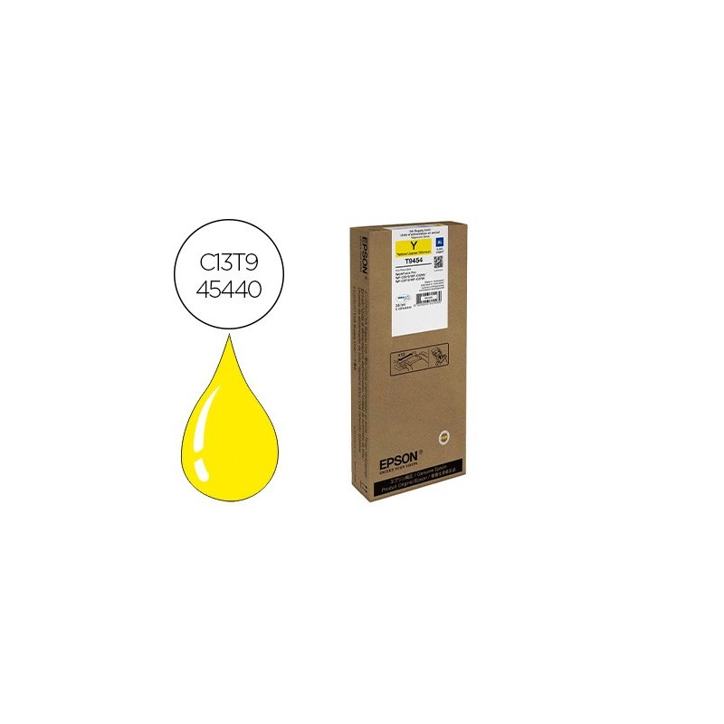 Ink-jet epson t945 workforce pro wf c5210dw / c5290dw / c5710dwf / c5790dwf amarillo 5000 pag