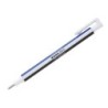 Portagomas tombow mono zero con clip goma redonda 2,3 mm diametro color azul blanco y negro