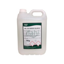 Gel de manos dahi blanco nacarado garrafa de 5 litros