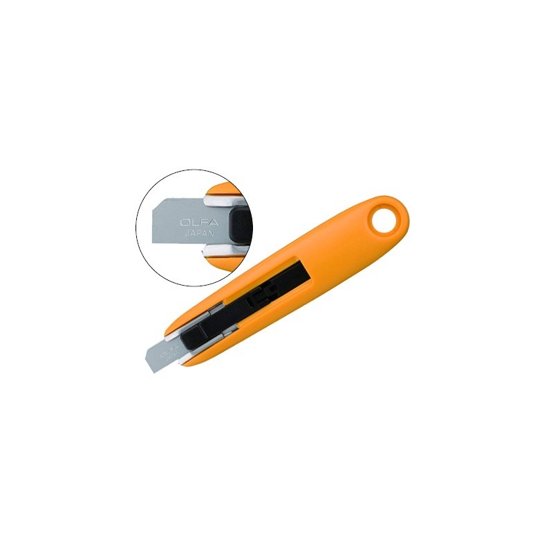 Cuter olfa mini plastico cuchilla ancha 12,5 mm retractil apto para zurdos Cuter olfa mini plastico cuchilla ancha 12,5 mm retractil apto para zurdos