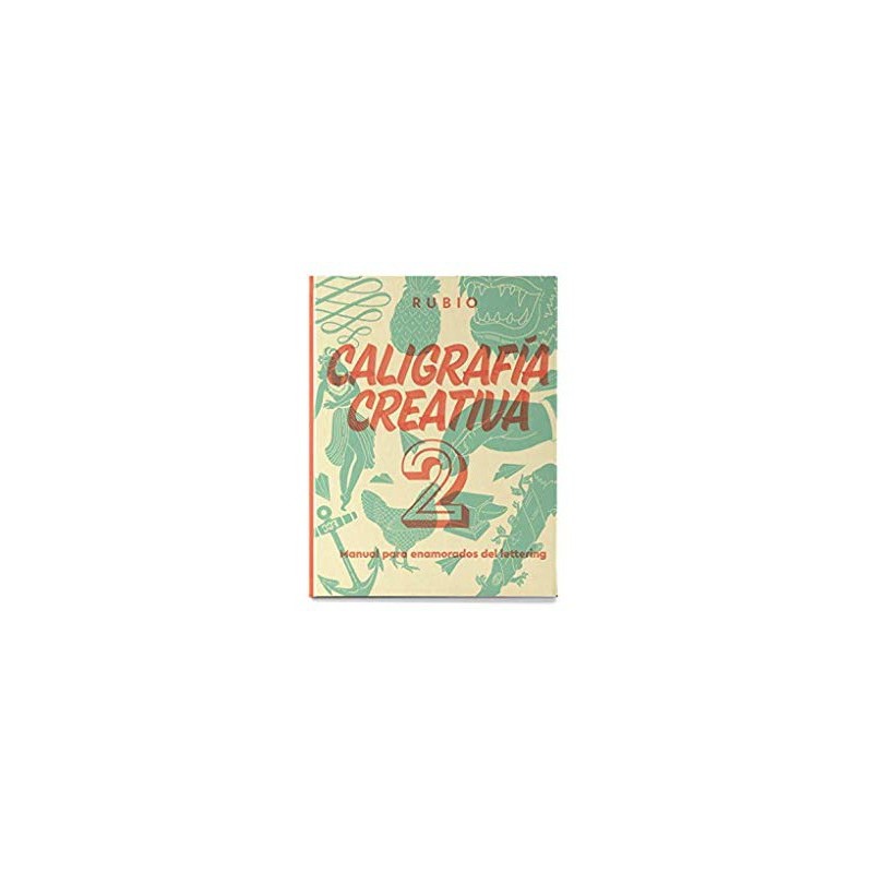 Libro de caligrafia rubio creativa 2 150 paginas tapa dura 27x21 cm
