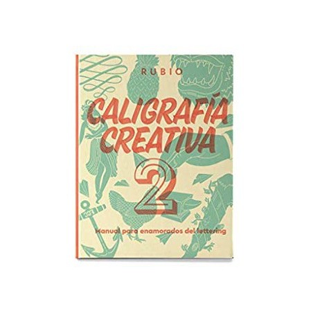Libro de caligrafia rubio creativa 2 150 paginas tapa dura 27x21 cm