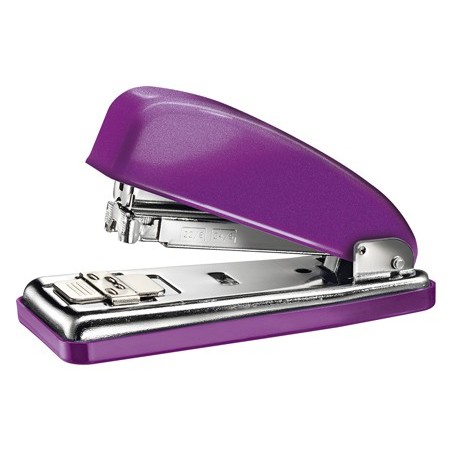 Grapadora petrus 226 classic wow violeta metalizado capacidad 30 hojas en blister