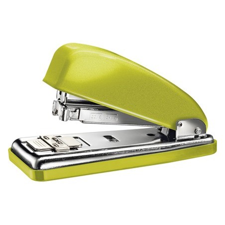Grapadora petrus 226 classic wow verde metalizado capacidad 30 hojas en blister