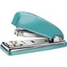 Grapadora petrus 226 classic wow turquesa metalizado capacidad 30 hojas en blister