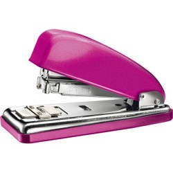 Grapadora petrus 226 classic wow fucsia metalizado capacidad 30 hojas en blister