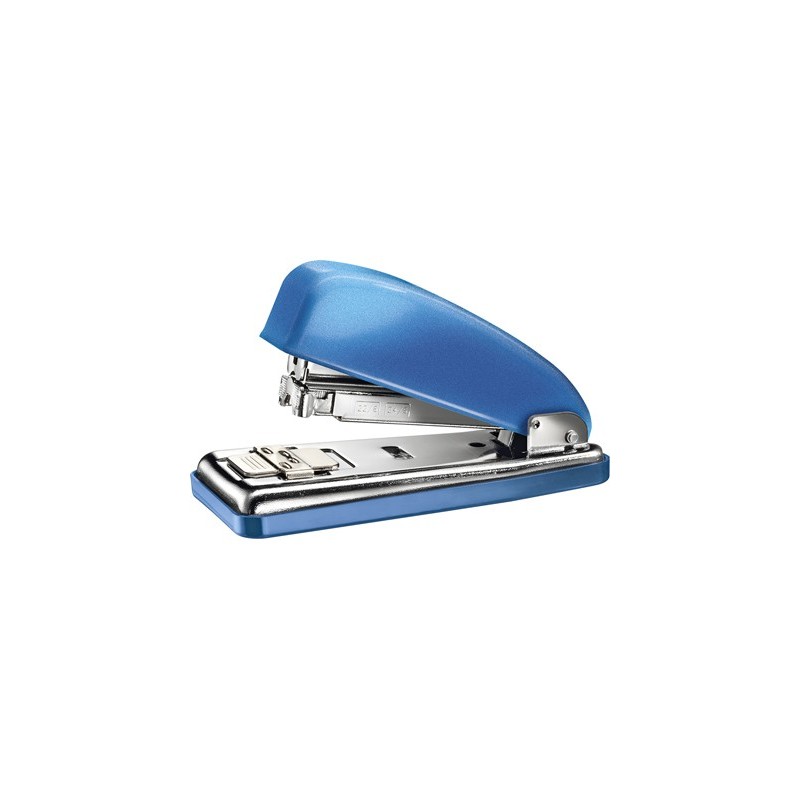 Grapadora petrus 226 classic wow azul metalizado capacidad 30 hojas en blister