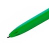Boligrafo milan p1 retractil 1 mm touch verde