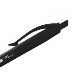 Boligrafo milan p1 retractil 1 mm touch negro