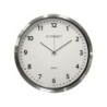 Reloj q-connect de pared plastico oficina redondo 50 cm marco cromado