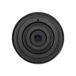 Reloj q-connect de pared plastico oficina redondo 50 cm marco cromado