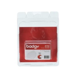 Tarjeta pvc para impresora badgy grosor 0,50 mm pack de 100 unidades
