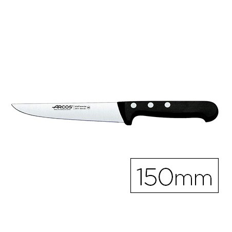 Cuchillo cocina arcos universal hoja de acero inoxidable 150 mm