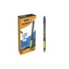 Boligrafo bic gelocity illusion borrable negro punta de 0,7 mm