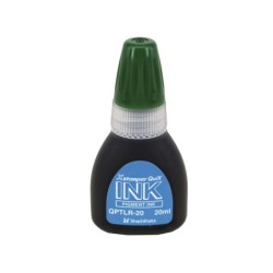 Tinta x'stamper quix para sellos verde bote de 20 ml