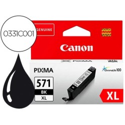 Ink-jet canon cli-571bk xl pixma ts5051 / 5053 / 5055 / 6050 / 6051 / 6052 / 8051 / 8052 / 9050 / 9055 negro 4425
