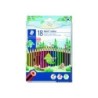 Lapices de colores staedtler upcycled wood ecologico 18 colores en caja de carton