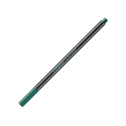 Rotulador stabilo acuarelable pen 68 metalico verde punta gruesa 1mm