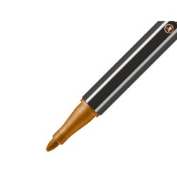 Rotulador stabilo acuarelable pen 68 metalico cobrepunta gruesa 1mm