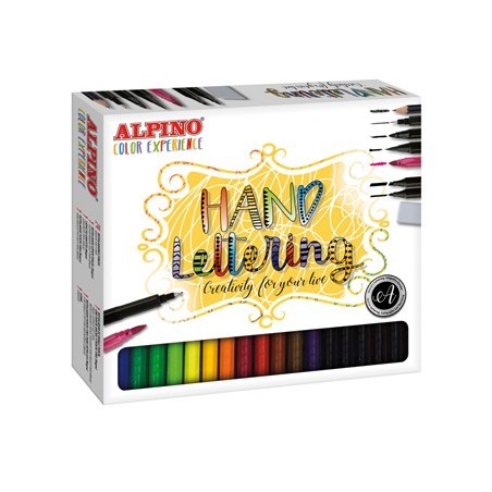 Set de dibujo alpino color experience lettering