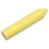 Lapices cera dacs unicolor amarillo claro caja de 12 unidades