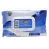 Papel higienico humedo freshness paquete con tapa de 80 unidades