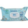 Papel higienico humedo freshness paquete con tapa de 80 unidades
