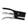 Grapadora q-connect kf22340 de tenaza metalica color negro capacidad 12 hojas usa grapas numero 10