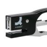 Grapadora q-connect kf22340 de tenaza metalica color negro capacidad 12 hojas usa grapas numero 10