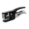 Grapadora q-connect kf22340 de tenaza metalica color negro capacidad 12 hojas usa grapas numero 10