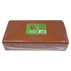 Arcilla argila sio-2 color rojo paquete de 12,5 kg