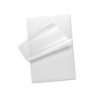 Bolsa de plastificar q-connect 153 x 216 mm din a5 125 mc autoadhesivas caja de 100 unidades