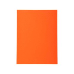 Subcarpeta cartulina reciclada exacompta din a4 naranja 170 gr