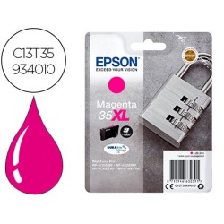 Ink-jet epson 35xl t3593 pro wf-4720dwf / 4725dwf / 4730dtwf / 4740dtwf magenta alta capacidad 1900 paginas