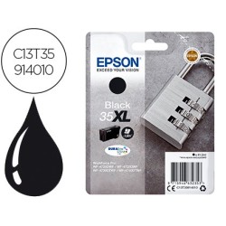 Ink-jet epson 35xl t3591 pro wf-4720dwf / 4725dwf / 4730dtwf / 4740dtwf negro alta capacidad 1900 paginas