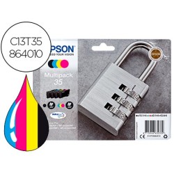 Ink-jet epson 35 t3586 pro wf-4720dwf / 4725dwf / 4730dtwf / 4740dtwf multipack negro amarillo cian magenta