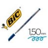 Rotulador bic velleda fino para pizarra azul punta redonda 1 mm