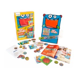 Juego didactico miniland alimenta al monstruo para construccion de palabras