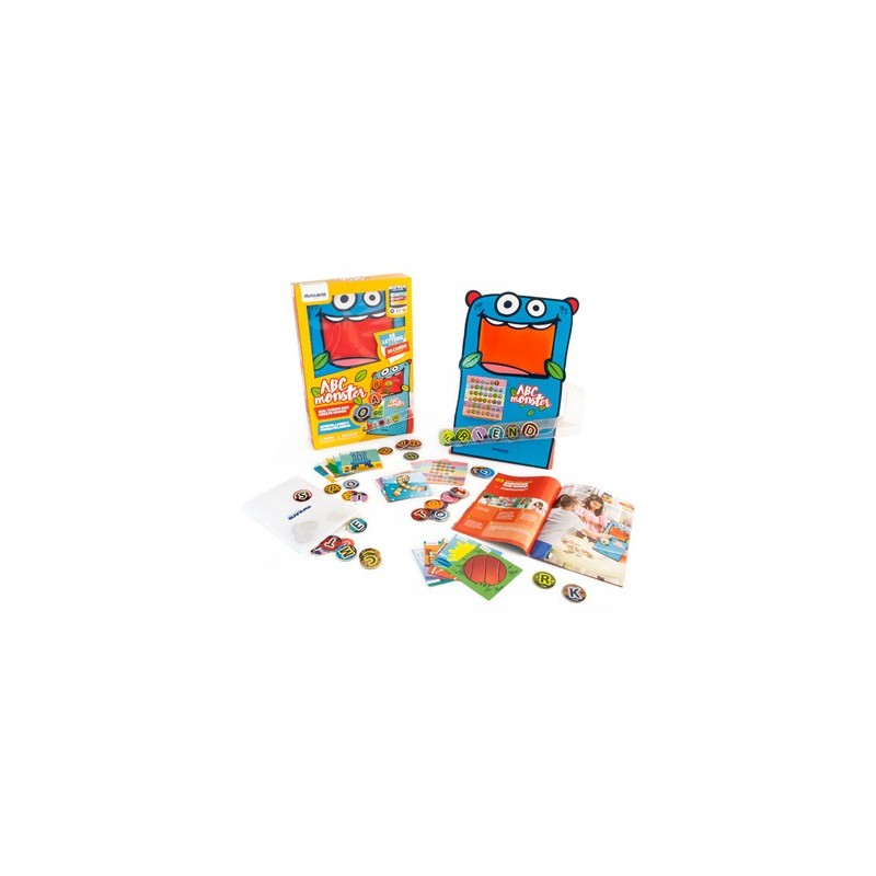 Juego didactico miniland alimenta al monstruo para construccion de palabras