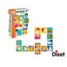 Juego diset educativo domino animals
