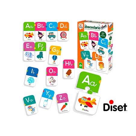 Juego diset educativo el abecedario